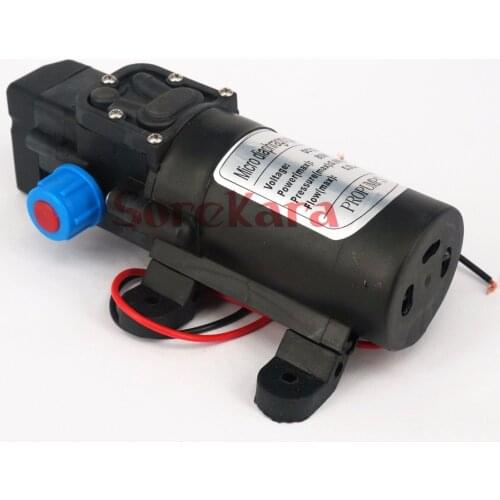 Home Garden DC 24V 80W Diaphragm Water Pump Self-priming Booster Pump With Automatic Pressure Switch for watering,pumping liquid