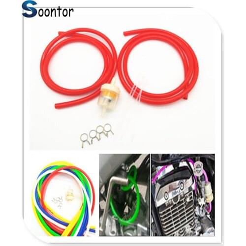 2M Motorcycle Fuel Hose Oil Tube Filter Pipeline Rubber for YAMAHA TRophy SE TT 600 FZR 600 FZR 600R 400 RR RRSP FZ600