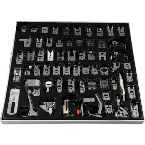 1Set Multifunctional Presser Foot Feet Kit Set Household Sewing Machine Presser Foot Feet Practical Sewing Accessories