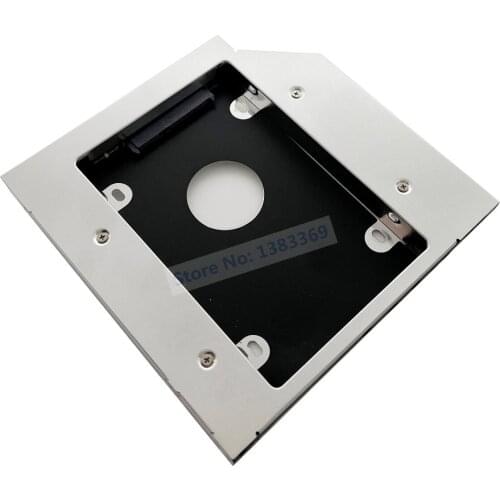 NIGUDEYANG 2nd HDD SSD Hard Drive SATA Caddy Adapter for HP Pavilion G32 G42 G55 G61 G62 G71 G62-b45EM