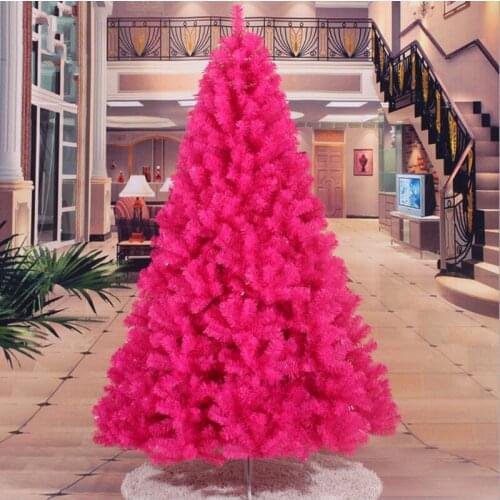 New Year 2.1M/2.4M Rose luxury hotel encryption Christmas tree Christmas Decoration Mall