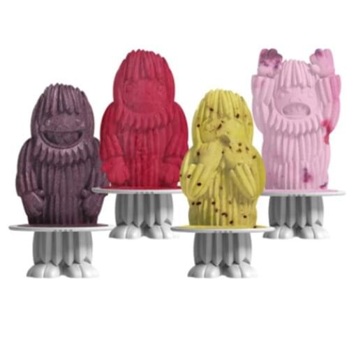 Silicone Zombie Popsicle Mold Skull Snowman Indians Zombie Popsicle Mold Halloween Popsicle Mold Ice Cream Mold Popsicle Maker