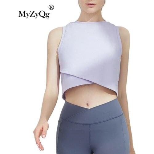 Sleeveless Yoga Vest Women Bare Skin-friendly Sense Sports Running Training Gym Fitness Ladies Top Workout Sportswear