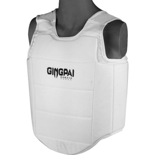 Adult Child Kids PU Taekwondo Karate Chest Guard BodyGear Vest Boxing Protector Karate Protection Equipment Breast Protective