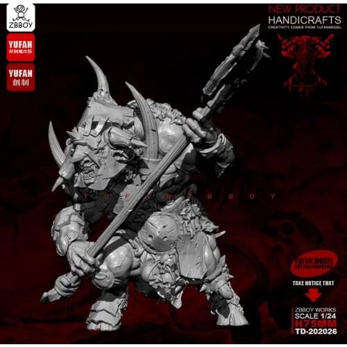 1/24 Resin Figure Kits Soldier model self-assembled 75mm TD-202026