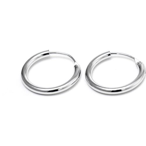 1 pair Silver Color Small Earring for Women