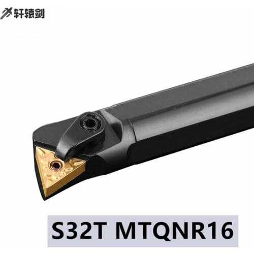 1PC S32T MTQNR16 For TNMG Insert CNC Lathe MTQNL Outer Turning Tool Holder