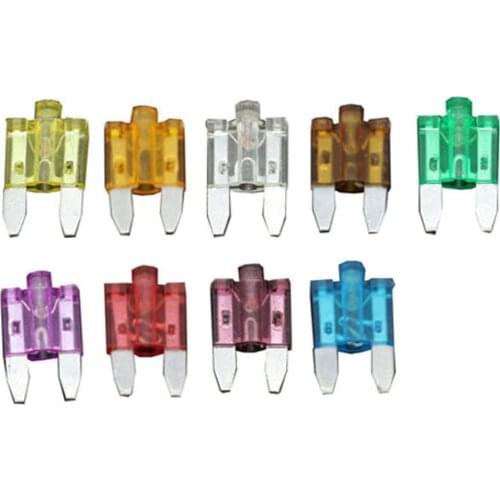 10 PCS 5A~40A Small Fuse inserts car insurance tablets small fuse with lamp car inserts fuse