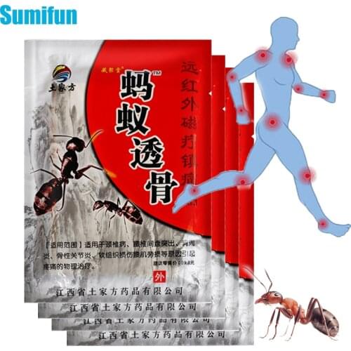 16pcs Ant Arthritis Medical Herb Patch Spine Joint Cervical Spondylosis Plaster Neck And Shoulder Massage Pain Relief Patches