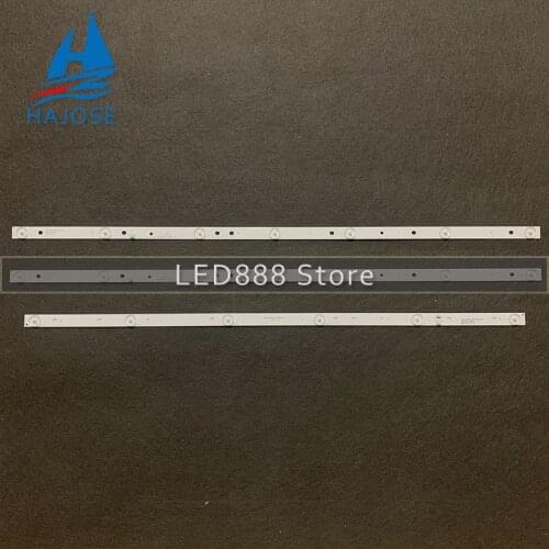 3pcs x LED Backlight Strip for LED39C310A JS-D-JP3910-071EC JS-D-JP3910-061EC E39DU1000 MCPCB 7+6+7-LEDs
