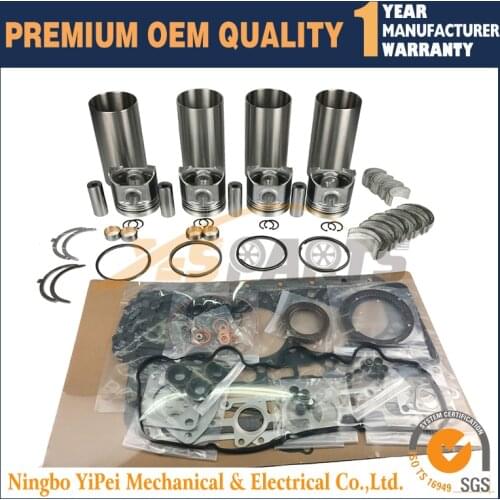 4TNE84 Overhaul Rebuild Kit For Yanmar Engine John Deere 6675 Loader 4500 4510