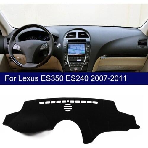 For 2007-2011 LEXUS ES350 ES240 Car Dashboard Dash Mat DashMat Cover Pad ANTI-UV Sun Shade Instrument Carpet Car Accessories LHD