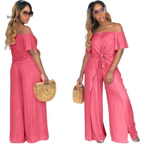 Two Piece Set Women Fall Clothes for Women Casual Pullover Slash Neck Full Length Two Piece Set Outfits for Women Lady Sets