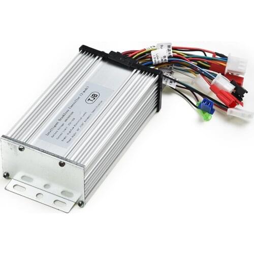 60V 1800W BLDCM Controller 31A Current Limit E Bike Dual Mode Brushless Bicycle Controller 12 MOS Tubes With Wiring manual