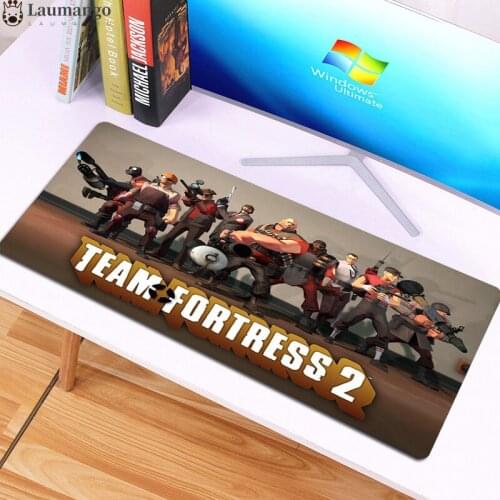 Mouse pad Computer Team fortress Personalized Fashion Anti-slip Natural Rubber Mouse Pad Speed Control Large Desk Mat Carpet