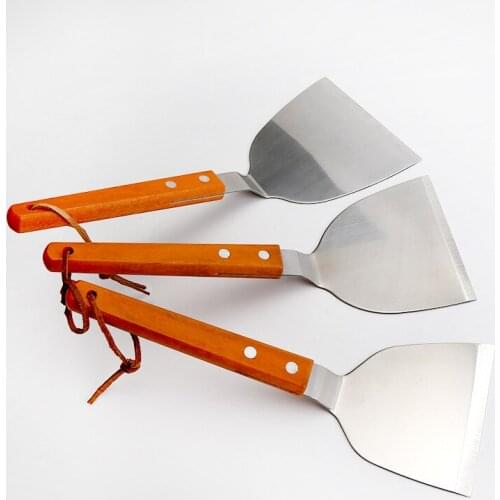 Metal Spatula Stainless Steel Griddle Hamburger Shovel as Barbecue Turner Kitchen Accessories BBQ Grill Scraper Smash Burgers