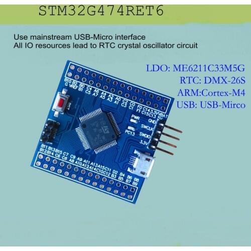 STM 32g474ret6 Minimum System STM 32g474 Core Board Cortex-M4 New Product Development Evaluation Board