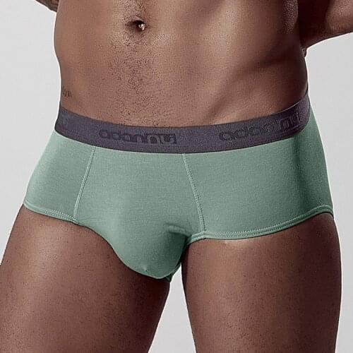 2020 ADANNU Brand mens underwear briefs modal underwear for men classical cuecas solid briefs underpants AD307