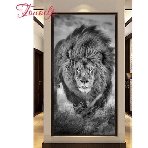 5DDIY Diamond embroidery lion animals Pictures Full spuare&round rhinestone mosaic kit Diamond Painting cross stitch home decor