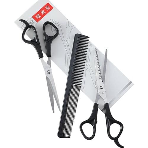 3/2/1Pcs Salon Styling Hairdressing Tool Thinning Hairdressing Set Cutting Shears Professional Barber Hair Cutting Hair Scissors