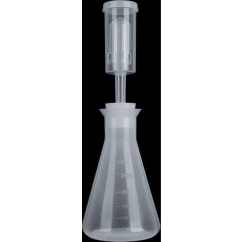 250ml Erlenmeyer Flask Yeast Starter Kit With Fermentation Air Lock & Silicone Stopper Narrow Platic Fermenters Beer Tools