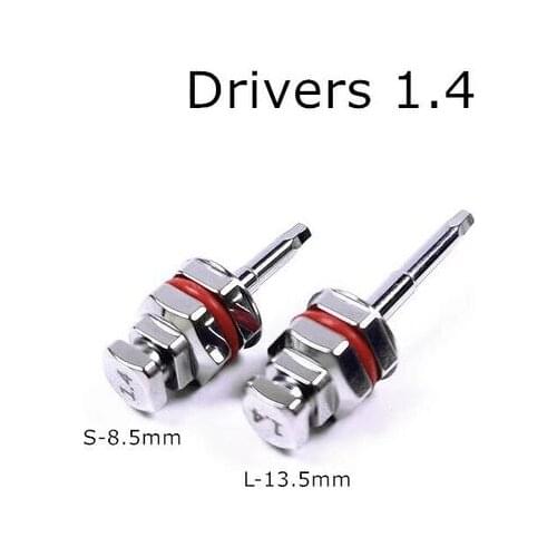 Dental Medecial Implant Torque Wrench Ratchet Drivers 1.4Long+Short