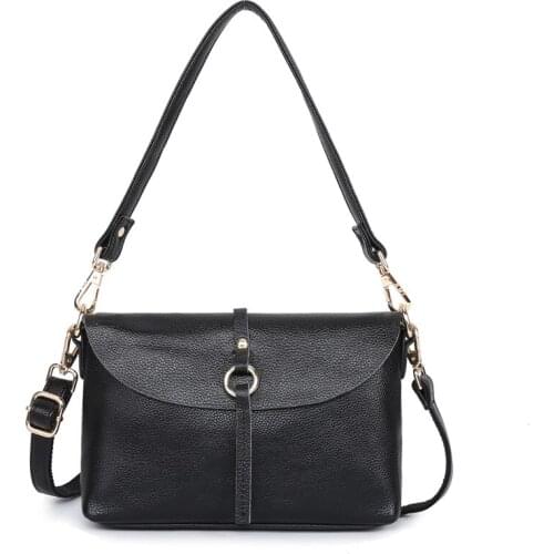 Genuine Leather women Crossbody bags Ladies Hand Bags tassel female Shoulder bags bolsa feminina Handbag Messenger Bag Casual