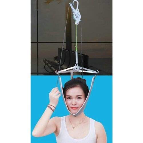 Household Hook Hanging Cervical Vertebra Traction Device Cervix Stretching Frame Medical Treatment Spondylosis Care Tool Home