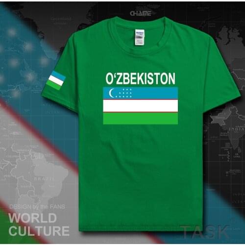 Uzbekistan Uzbekistani men t shirt 2019 jerseys nation team tshirt tops t-shirt sporting clothing tees country UZB O'zbekiston