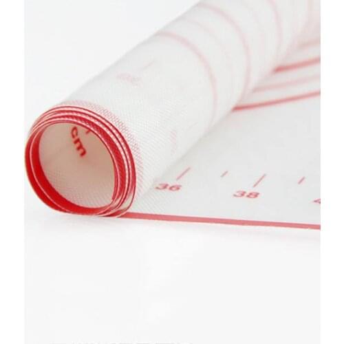 Silicone Fiberglass Baking Sheet Rolling Dough Pastry Cakes Bakeware Liner Pad Mat Oven Pasta Cooking Tools 60x40CM B99