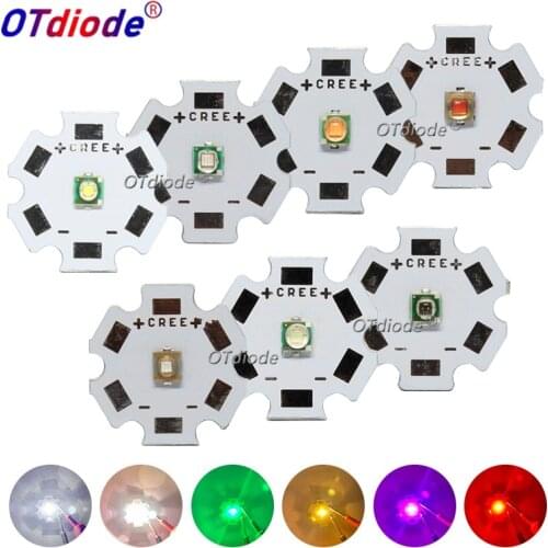 10pcs 1W 3W High Power LED Beads Replace CREE 3535 XPE lamp Diode Full Spectrum Cool Warm White Green Deep Red 660nm Royal blue