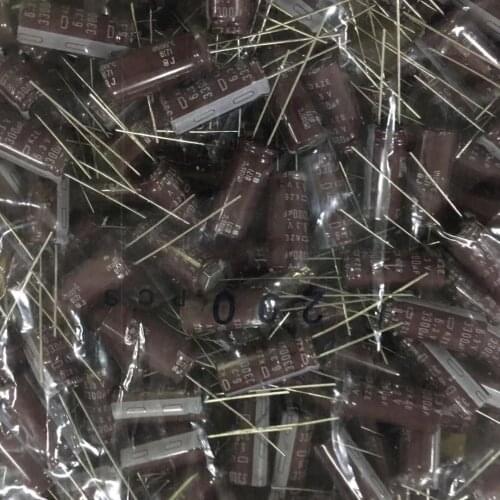 10pcs/lot 6.3v 3300uf 10*25 high-frequency low-impedance aluminum electrolytic capacitor 3300uf 6.3v NIPPON