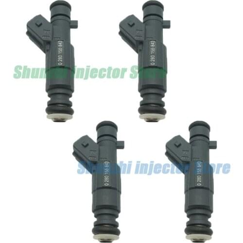 4pcs Fuel Injector Nozzle For FIT CITROEN Fukang Elysee 1.4L L4 1998-2014 0280155843 DC0141680