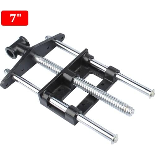 7-Inch Professional Cabinet Makers Front Vise Carpentry Workbench Vice Heavy Duty Wood Working Clamping Tool