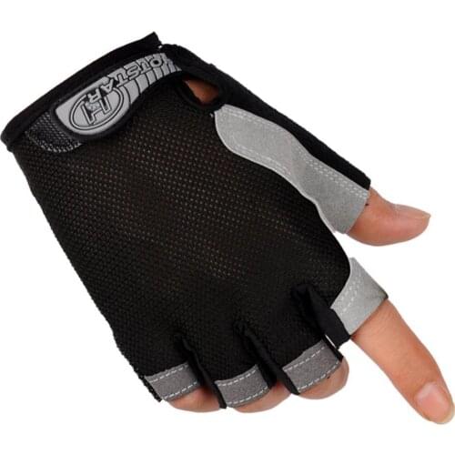 80% Hot Sale 1 Pair Bicycle Mountain Bike Lightweight Yoga Training Non-slip Half-finger Glove For Motorcycle Riding Equipment