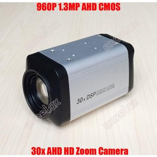 960P 1.3MP AHD CVBS Wireless Remote Controller HD Analog CCTV Box Zoom Camera 5-90mm 18x Optical Lens 30x 36x RS485 Auto Focus