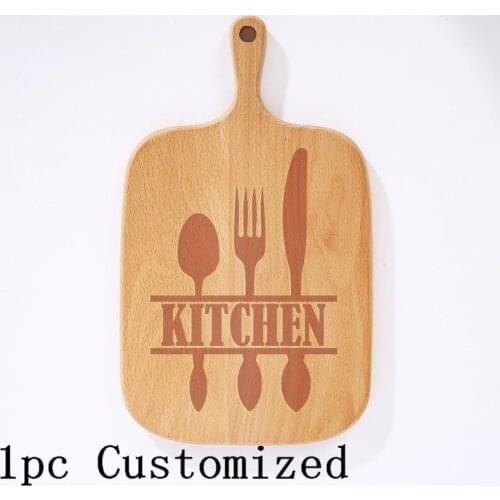 Engraved Cutting Board Personalized With Love Wooden Pastry Wedding Realtor Anniversary Family Recipt Gifts Dropshipping ZB028