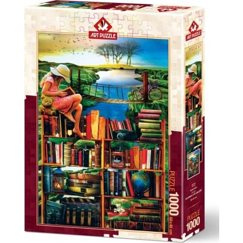 Art Puzzle Traveler 1000 Piece Jigsaw Puzzle