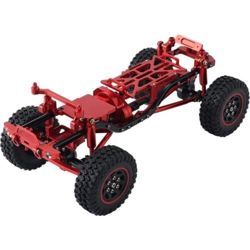 Metal Assembled Frame Body Chassis for Axial SCX24 90081 Deadbolt 1/24 RC Crawler Car Upgrade Parts Accessories