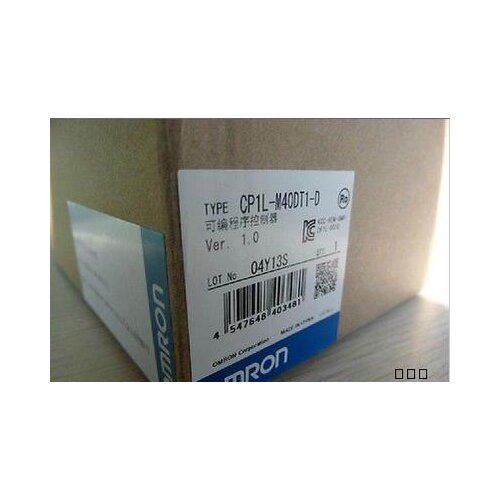 New or Used Original CP1L-M40DT1-D CP1L PLC CPU for Omron Sysmac 40 I/O 24 DI 16 DO Transistor Sourcing 24V USB