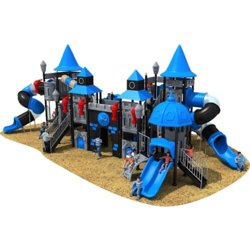 Park plastic slide Play structure Promotional Environmental Friendly Children Toys Funny Plastic Playground Slides YLW-OUT180329