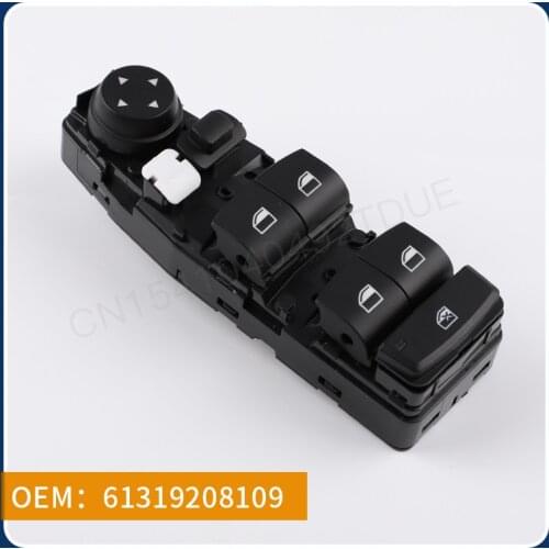 Suitable for BMW 3 series F30/4 series F36/X3F25/X5F15/X6F16 left front lifter switch 61319208109 auto parts