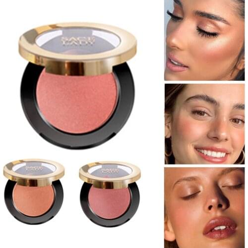 Hot Powder Blush Natural Color Glow for All Skin Tones Long Lasting Cheek Blush for Reddish Look Perfect Gift for Girls Women