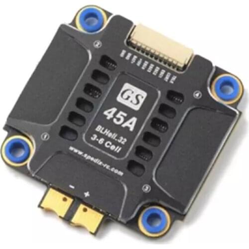 Spedix GS45 45A BLheli_32 3-6S 4 in 1 DShot1200 ESC w/ 10V BEC Output for RC Drone FPV Racing