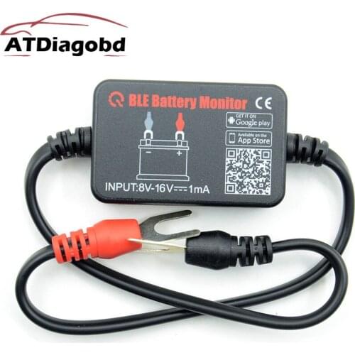 VSTM Real Time Car Battery Tester BM2 Battery Detector 12V Bluetooth 4.0 Battery Monitor Diagnostic Tool For Android IOS Iphones