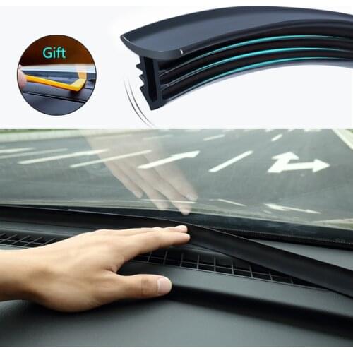 Car Dashboard Sealing Strips Styling Stickers For Skoda Superb Octavia A7 A5 2 Fabia Rapid Yeti Citroen C4 C5 C3 Grand Picasso
