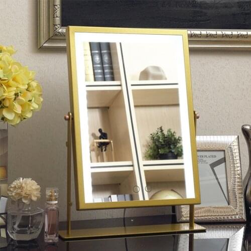 Hollywood led Touch Screen Makeup Mirror Professional Vanity Mirror Lights Health Beauty Dimming Light Cosmetic mirror