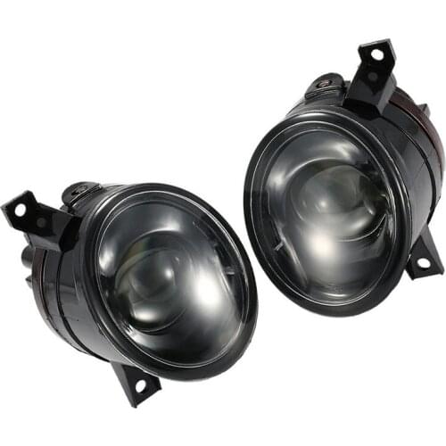 1 Pair Front Bumper Convex Lens Fog Lights Fit for Jetta 5 Golf MK5 Touran 1K0941699C 1K0941700C