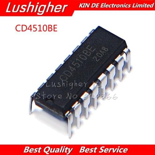 10pcs CD4510BE DIP16 CD4510 4510BE DIP IC