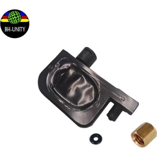 10pcs/lot mimaki print head dx4 damper for Mutoh Flora UV printer DX4 uv ink dumper round connector with screw
